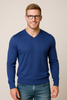 MAGLIONE UOMO RAGAZZO SCOLLO V MISTO LANA MARCA SPORTING MARE ART.120/60