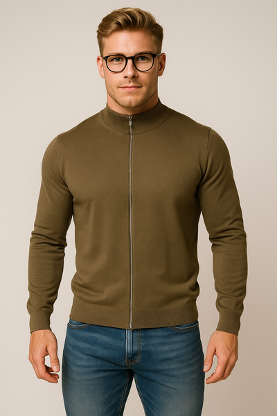 MAGLIONE COTONE UOMO RAGAZZO ZIP MARCA SPORTING MARE ART. 2340/170Z