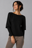 MAGLIONE DONNA GRIFFAI MANICHE PALLONCINO MICRO PAILLETTES VISCOSA ART. DGF6950