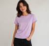 T-SHIRT DONNA GRIFFAI  COTONE PURO  MANICA CORTA A KIMONO  BORDO MACRAME ART. 6412