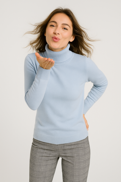 MAGLIONE DONNA GAIA B DOLCEVITA BASICO ART. 300D