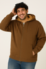 FELPA UOMO COVERI TAGLIE OVER FULL ZIP CAPPUCCIO  TASCHE FELPATA LOGO ART. OFE4685