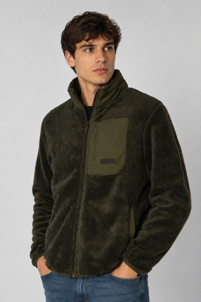 GIACCA UOMO LOSAN PILE ORSETTO FUL ZIP TASCHE ART. L26WH0001