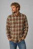 CAMICIA UOMO LOSAN BUTTON DOWN FLANELLA QUADRI TASCHINI COTNE ART. L26WH0336