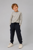 PANTALONE BAMBINO ZIPPY CARGO FELPATO ELASTICO ART. ZKBAP0401-26038