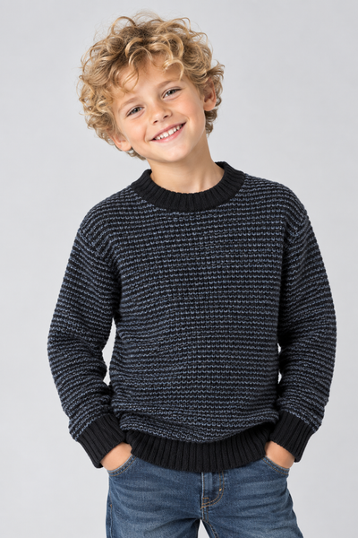 MAGLIONE BAMBINO ZIPPY GIROCOLLO FANTASIA ART. ZKBAP0202-26065