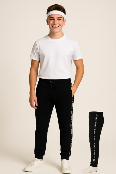 PANTALONI TUTA RAGAZZO COTONE COULISSE MARCA LOSAN ART.21F6016AL