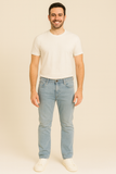 JEANS UOMO RAGAZZO CINQUE TASCHE ELASTICIZZATO MARCA B.BLEND ART. 20717301