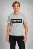 T-SHIRT UOMO PURO COTONE STAMPA LOGO MARCA WRANGLER ART. 742F