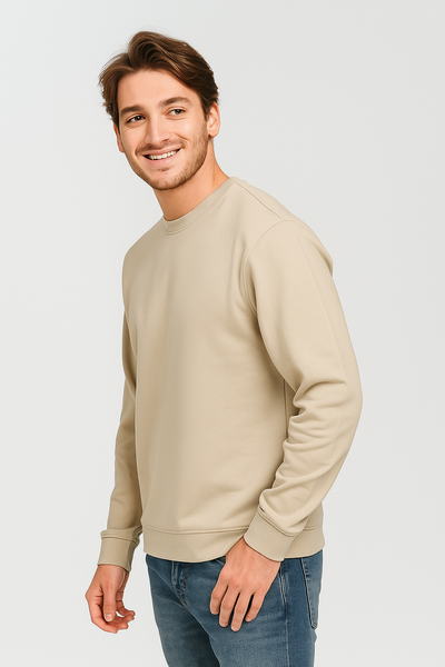 FELPA UOMO DATCH GARZATA GIROCOLLO BASICA ART. DM9508