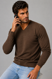 MAGLIONE UOMO RAGAZZO SCOLLO V BASICO MARCA SPORTING MARE ART. 2230/60