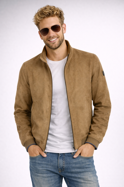 GIUBBINO UOMO SEA BARRIER ZIP TASCHE POLSINI FASCIA ART.CALIFFO