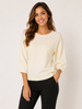 MAGLIA DONNA GRIFFAI PARICOLLO MANICHE TRE QUARTI PALLONCINO ART. 6252