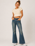 JEANS DONNA ZAMPA TASCHE COTONE MODERNO  VITA ALTA TIFFOSI ART. 10059106