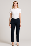 PANTALONI DONNA ELISA CASTELLI  TAGLIE OVER ZIP ELASTICO COTONE ELASTICIZZATO ART. 1885
