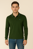 POLO UOMO P. CLUB MANICA LUNGA POLSINI SPACCHETTI PIQUET COTONE ART. P22512