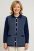 CARDIGAN DONNA ANNALISA BINETTI BOTTONI COLLETTO TASCHE LAVORAZIONE ART. 2501