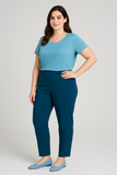 PANTALONI DONNA RAGAZZA TAGLIE OVER ELASTICIZZATI MARCA ELISA CASTELLI ART. 18040M