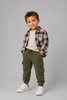 PANTALONE TUTA BIMBO ZIPPY FELPATO CARGO ELASTICO ART. ZBBAP0401-26030