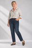 JEANS DONNA EMANUELA COSTA TAGLIE OVER CINQUE TASCHE ELASTICIZZATO STRASS ART. EC6908