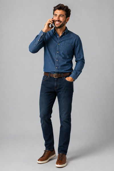 JEANS UOMO LEE CINQUE TASCHE L32 ELASTICIZZATO ART. SLIM FIT MVP SEBASTIAN