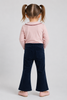 PANTALONE NEONATA ZIPPY VELLUTO ELASTICO ZAMPA TASCHE ART. ZBGAP0401-26022