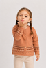 CARDIGAN NEONATA ZIPPY GIROCOLLO GRECHE BOTTONI VISCOSA ART. ZBGAP0201-26020