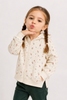 FELPA NEONATA ZIPPY FELPATA CAPPUCCIO FULL ZIP SPACCHI STAMPA ART. ZBGAP0201-26016