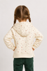 FELPA NEONATA ZIPPY FELPATA CAPPUCCIO FULL ZIP SPACCHI STAMPA ART. ZBGAP0201-26016