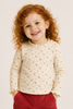 MAGLIA NEONATA ZIPPI GIROCOLLO MANICA LUNGA COSTINE STAMPA BOTTONI A PRESSIONE COTONE ART. ZBGAP0303-26059