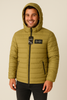 GIUBBINO UOMO ZIP CAPPUCCIO TASCHE POLSINI MARCA BUILDING-91 ART MO550