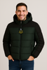 GIUBBOTTO IMBOTTITO UOMO RQAGAZZO CAPPUCCIO ZIP TASCHE MARCA DATCH ART. DM8589