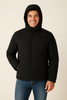 GIUBBINO UOMO ZIP CAPPUCCIO TASCHE COULISSE MARCA BUILDING-91 ART. MO500