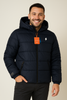 GIUBBINO UOMO ZIP CAPPUCCIO TASCHE PILE POLSINI COULISSE MARCA SUPERDRY ART. M5011827A