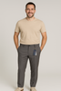 PANTALONE CLASSICO ELEGANTE UOMO FRESCO LANA ELASTICIZZATO TASCHE ZIP A&P BIANCHI ART.4414 2426
