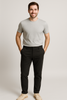 PANTALONI UOMO RAGAZZO JERSEY SLIM FIT MARCA A&P BIANCHI ART. 03779