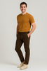 PANTALONI UOMO ZIP BOTTONE TASCHE RISVOLTO SLIM MARCA X-CAPE ART. MIKE