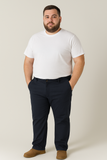 PANTALONI UOMO RAGAZZO TAGLIE OVER CALDO COTONE TASCHE MARCA SEA BARRIER ART. CONF-TANARO-38