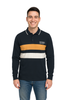 POLO UOMO COTONE POLSINI RIGHE SPACCHETTI MARCA LOSAN ART. LMNAP0101_23005