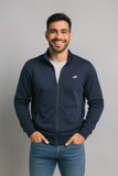 FELPA UOMO ZIP POLSINI FASCIA TASCHE FELPATA MARCA X-CAPE ART.KITH