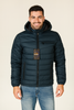 GIACCONE UOMO RAGAZZO IMBOTTITO CAPPUCCIO ZIP TASCHE MARCA SEA BARRIER ART. FLYNG-86C
