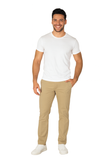 PANTALONI UOMO ZIP BOTTONE CINQUE TASCHE MODERN FIT LEGGERI STRETCH MARCA SEA BARRIER ART. NORRIS