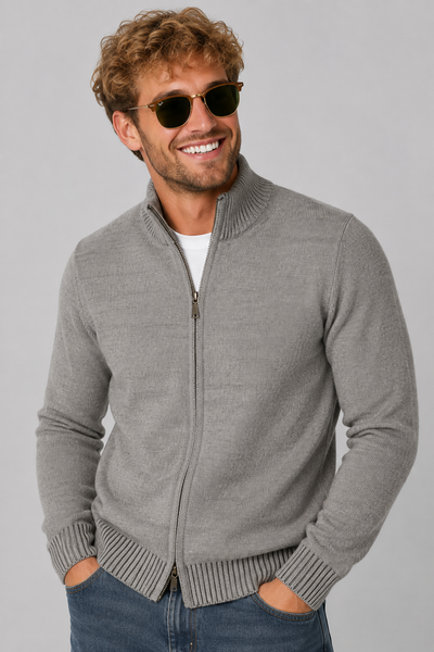 MAGLIONE UOMO SPORTING MARE FULL ZIP LANA ART.3350/17OZ