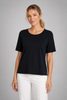 T-SHIRT DONNA GAIA B MANICA CORTA SPACCHI GIROCOLLO VISCOSA ELASTICIZZATA ART.298G