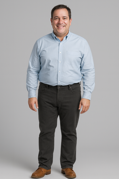 PANTALONI UOMO SEA BARRIER TAGLIE OVER  CINQUE TASCHE CALDO COTONE ELASTICIZZATO ART. CONF-BAGS-38