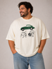 T-SHIRT UOMO TAGLIE OVER GIROCOLLO STAMPA COTONE  MAXFORT ART. E2645