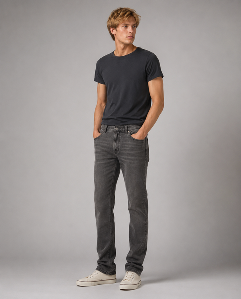 JEANS UOMO ZIP BOTTONE CINQUE TASCHE SLIM FIT MARCA LEE ART.FORGE