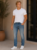 JEANS UOMO  CINQUE TASCHE ELASTICIZZATO REGULAR LOSAN ART. LMNAP0401-25001