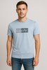 T-SHIRT UOMO COTONE 100%  COVERI STAMPA LOGO FRONTALE GIROCOLLO ART. TJ4449
