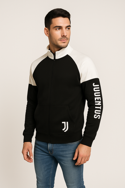FELPA UOMO  JUVENTUS COTONE TASCHE LOGO  ART. FLPJ F10 2045